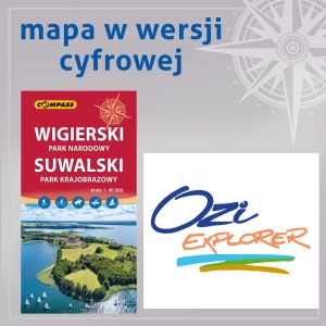 Wigierski Park Narodowy, Suwalski Park Krajobrazowy - PC/OziExplorer