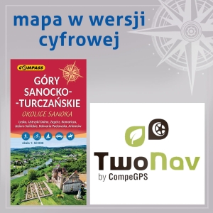 Góry Sanocko-Turczańskie, okolice Sanoka - TwoNav