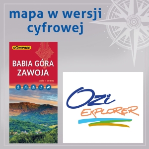 Zawoja, Babia Góra - Plik graficzny PC/OziExplorer