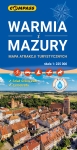 Warmia i Mazury – mapa atrakcji turystycznych - mapa laminowana