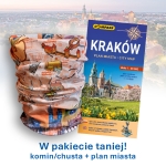 Chusta Kraków + plan miasta