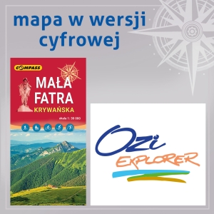 Mała Fatra - plik graficzny PC/OziExplorer