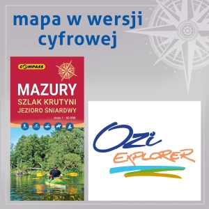 Mazury, Szlak Krutyni, Jezioro Śniardwy - PC/OziExplorer