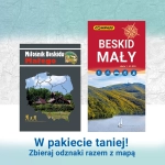 Beskid Mały - książeczka z mapą papierową