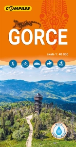 Gorce – mapa laminowana