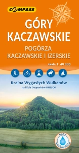 Góry Kaczawskie - mapa laminowana