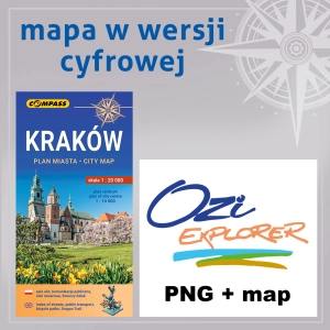 Kraków - Plan miasta - Plik graficzny PC/OziExplorer