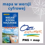 Wielkie Jeziora Mazurskie - plik graficzny PC/OziExplorer