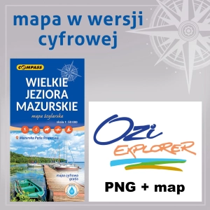Wielkie Jeziora Mazurskie - plik graficzny PC/OziExplorer
