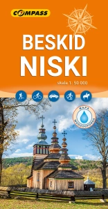 Beskid Niski – mapa laminowana
