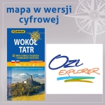 Wokół Tatr - mapa atrakcji polskiego i słowackiego Podtatrza - Plik graficzny PC/OziExplorer