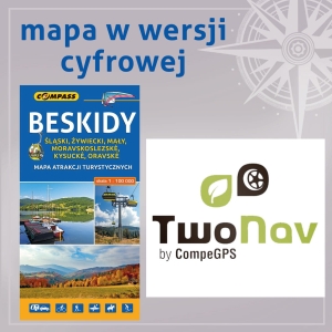 Beskidy – mapa atrakcji turystycznych - TwoNav