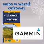Czarnohora – cz. północno-zachodnia, Świdowiec – cz. wschodnia – Garmin