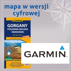 Gorgany, Połonina Krasna, Świdowiec - Garmin