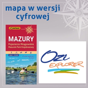 Mazury. Pojezierze Mrągowskie - PC/OziExplorer