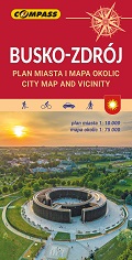 Busko-Zdrój - plan miasta i mapa okolic