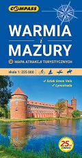 Warmia i Mazury - mapa atrakcji turystycznych
