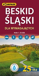 Beskid Śląski w dokładnej skali
