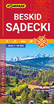 Beskid Sądecki - mapa papierowa i cyfrowa